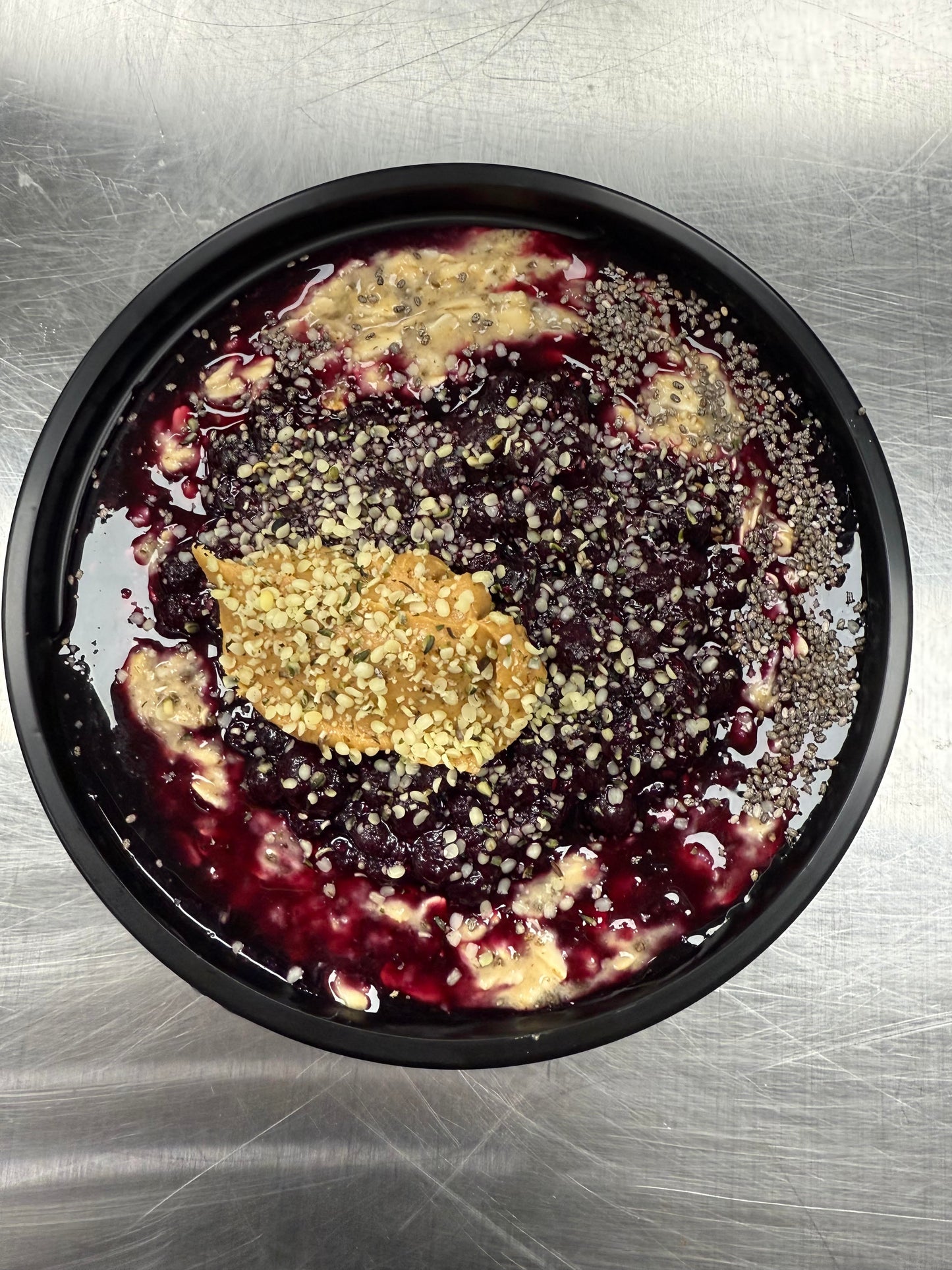 Peanut Butter & Blueberry Oats (16oz Total 2 8 oz. Servings)