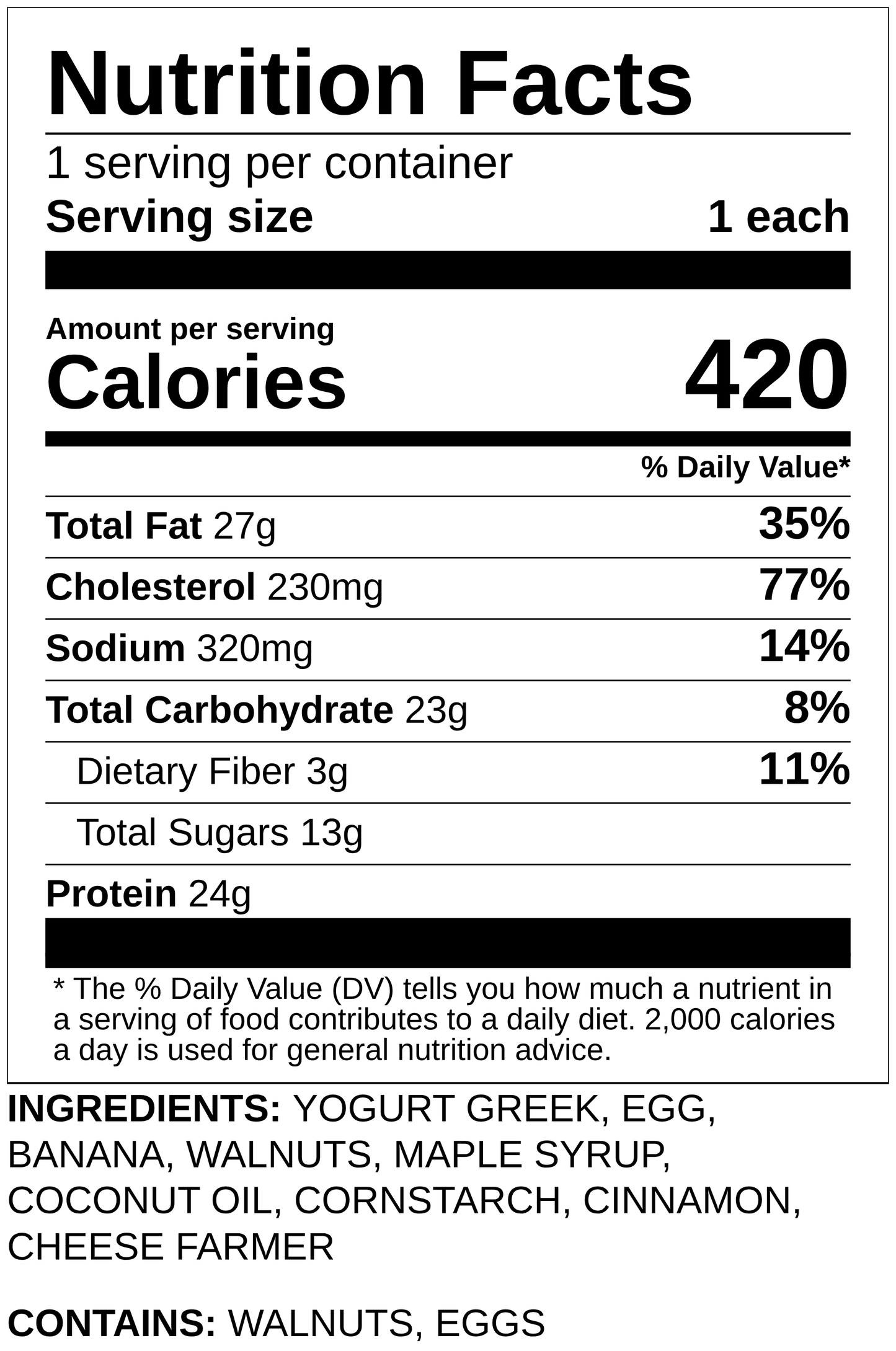 Banana Bread Protein Breakfast Cheesecake
