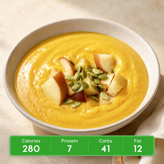 Butternut Squash & Apple Soup with Toasted Pumpkin Seeds (32oz for 2)