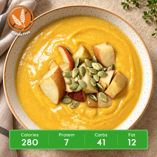 Butternut Squash & Apple Soup with Toasted Pumpkin Seeds (32oz for 2)