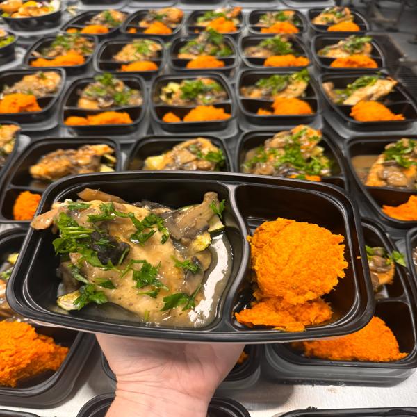 Organic Chicken Marsala Sweet Potato Zucchini