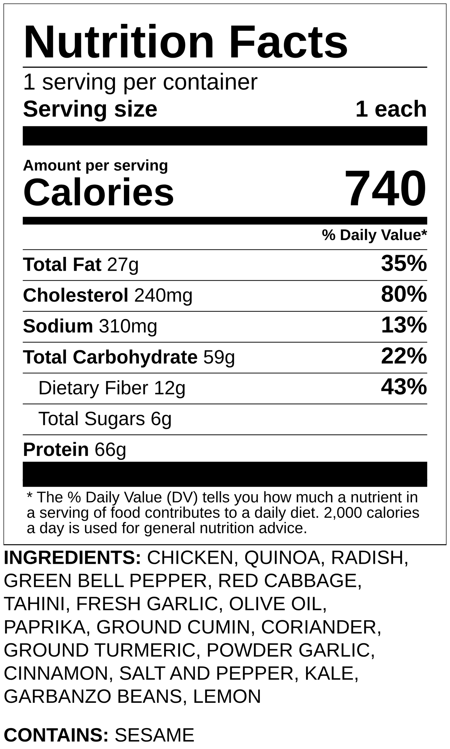 Mediterranean Shawarma Chicken Quinoa Feast with Hummus & Roasted Radishes