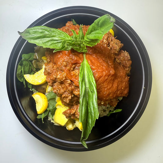 Italian Lean Beef & Vegetable Ratatouille with Herb-Infused Quinoa