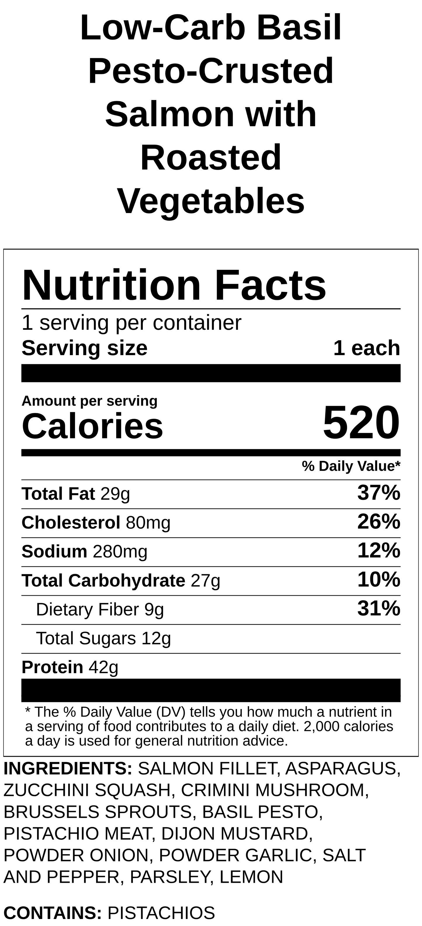 Basil Pesto-Crusted Salmon with Herb-Roasted Potatoes