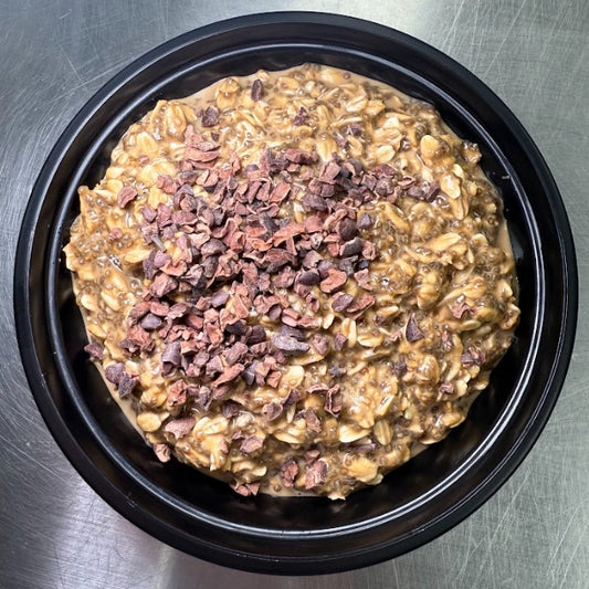 Mocha Overnight Protein Oats with Espresso (Vegan) 12oz x 2 servings