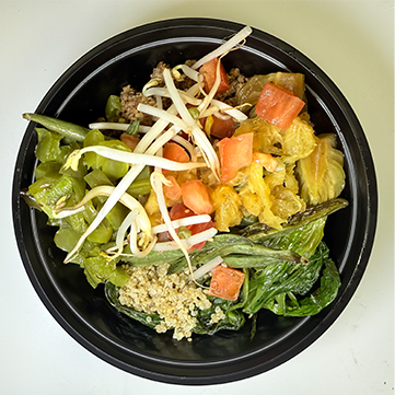 Pineapple Ginger Beef Bowl