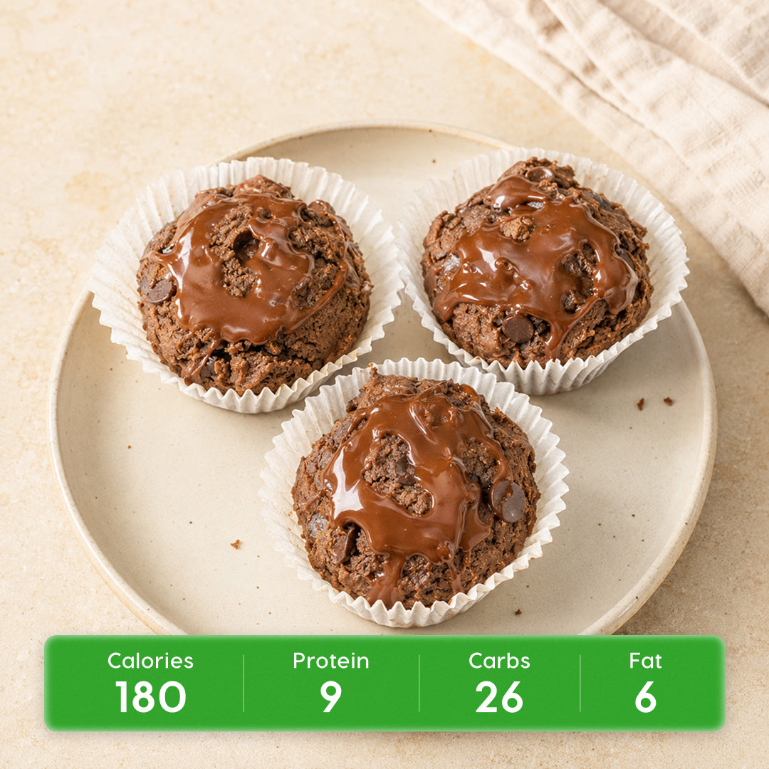 Protein-Packed Black Bean Brownies GF, DF, V