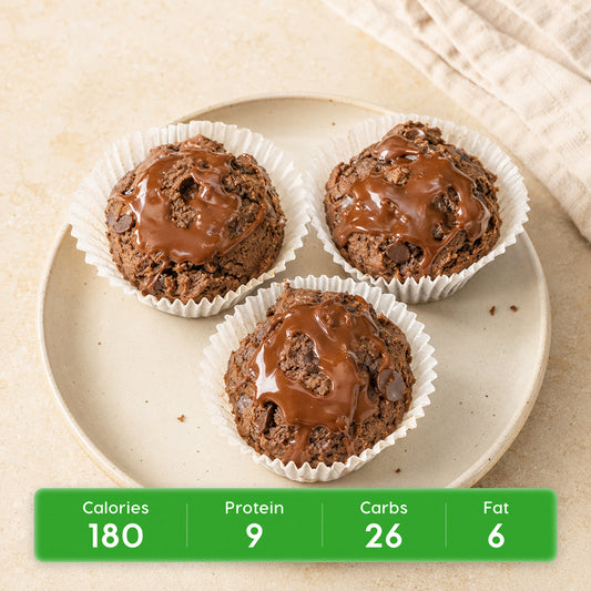 Protein-Packed Black Bean Brownies GF, DF, V