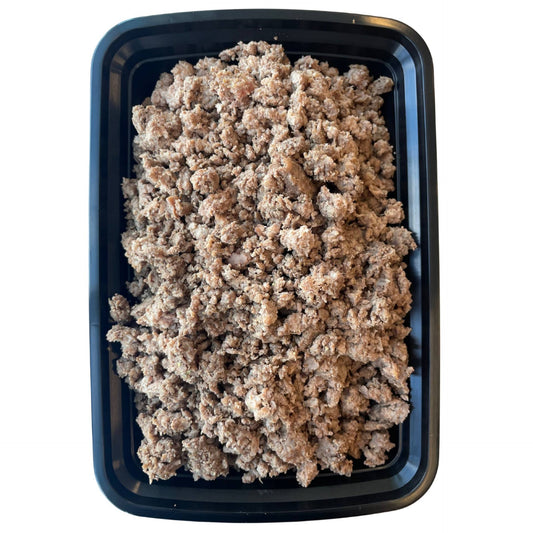 Seasoned Organic Grass-Fed Lean Ground Beef by the LB
