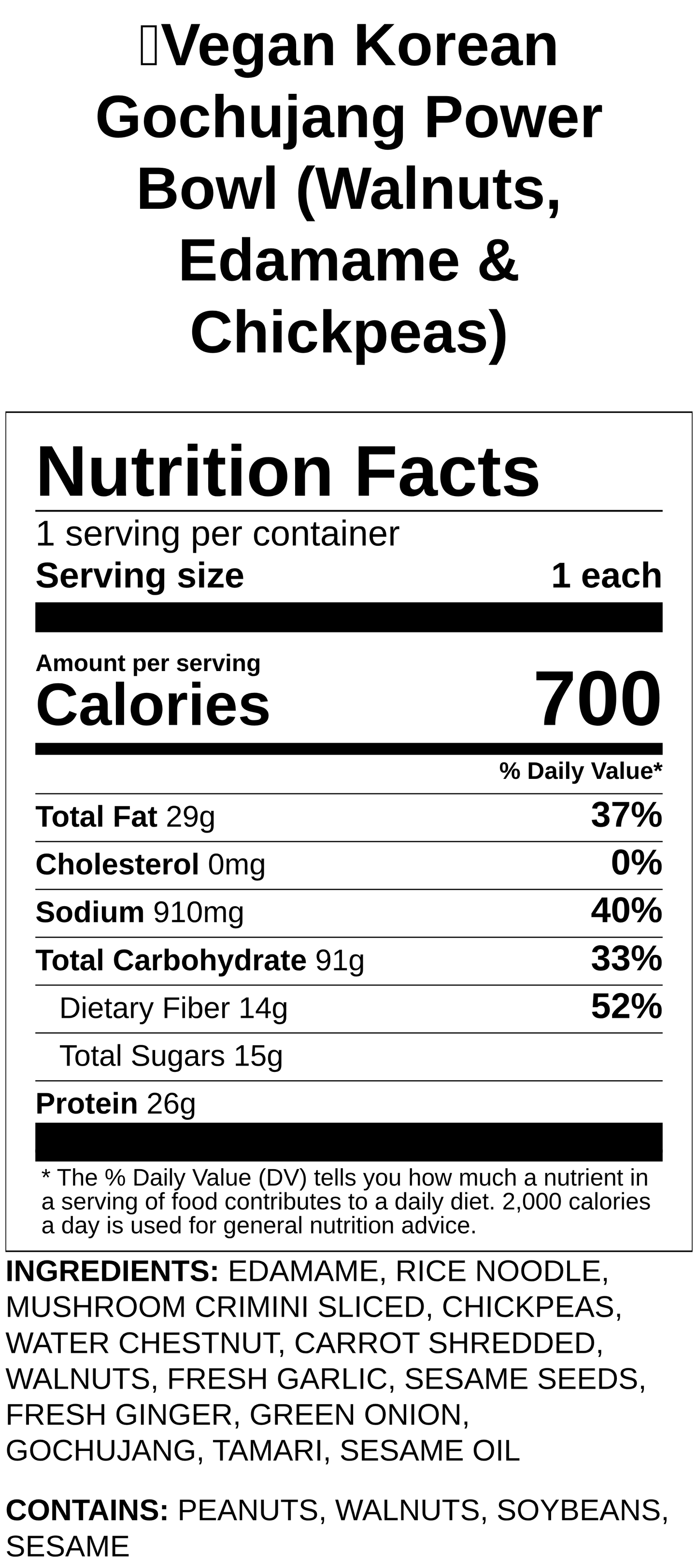 Korean Gochujang Beef Bowl with Sesame Rice Noodles