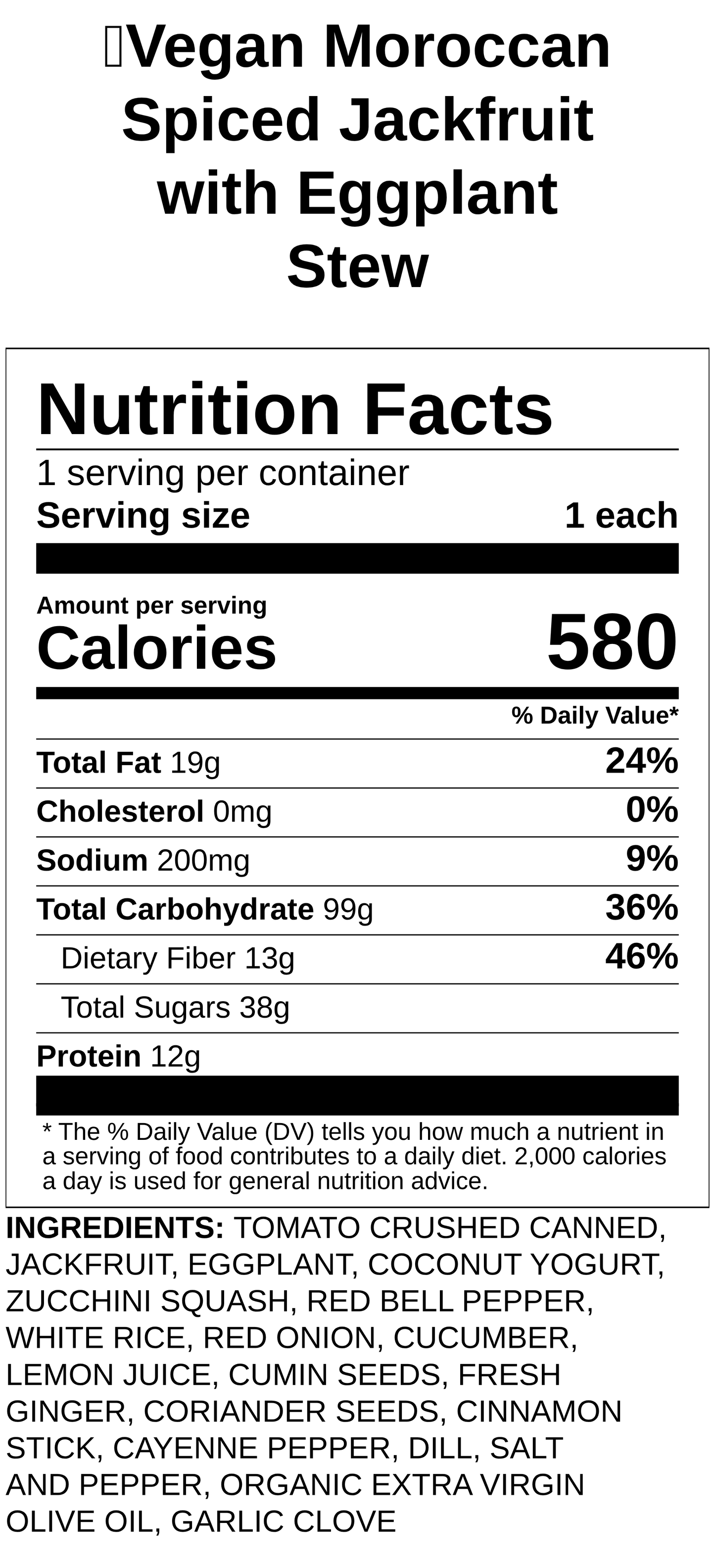 Moroccan Spiced Shrimp with White Rice & Eggplant Stew