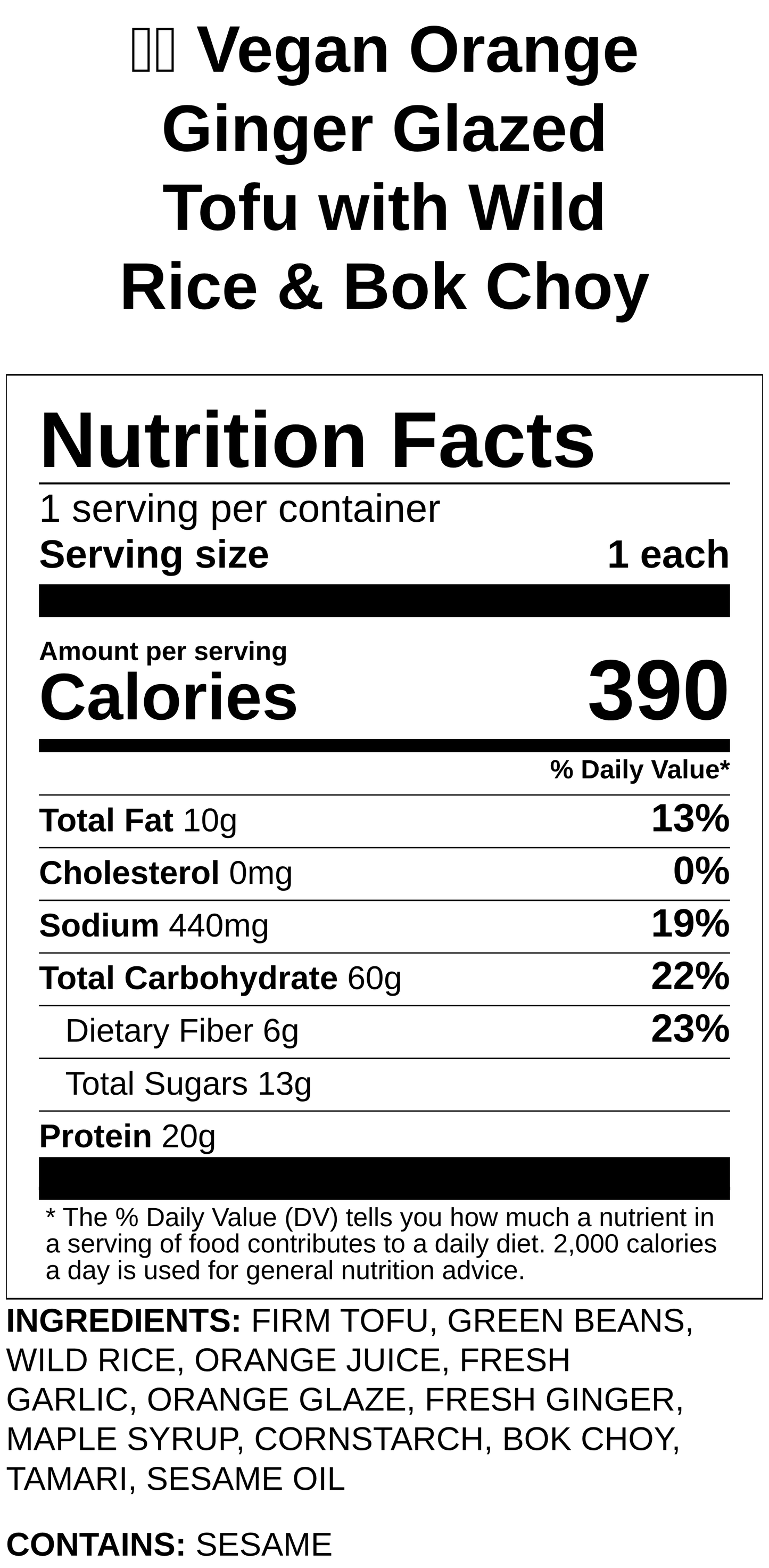 Orange Ginger Glazed Salmon with Wild Rice & Bok Choy