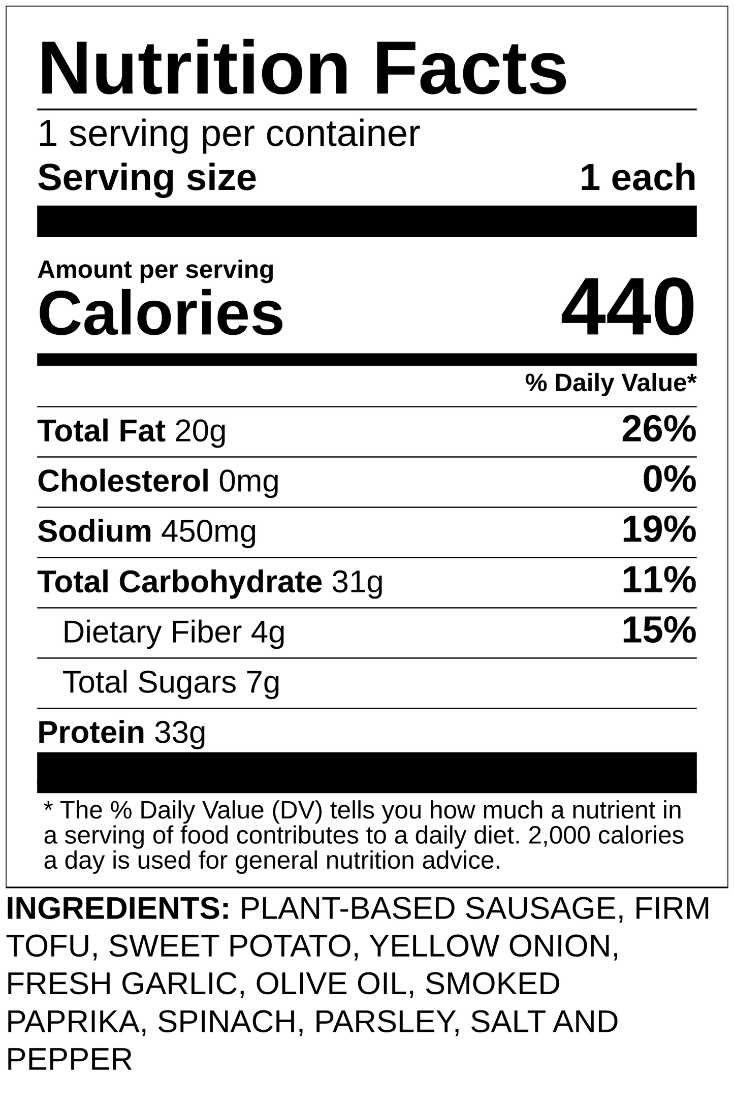 Sweet Potato & Turkey Sausage Skillet with Eggs & Spinach