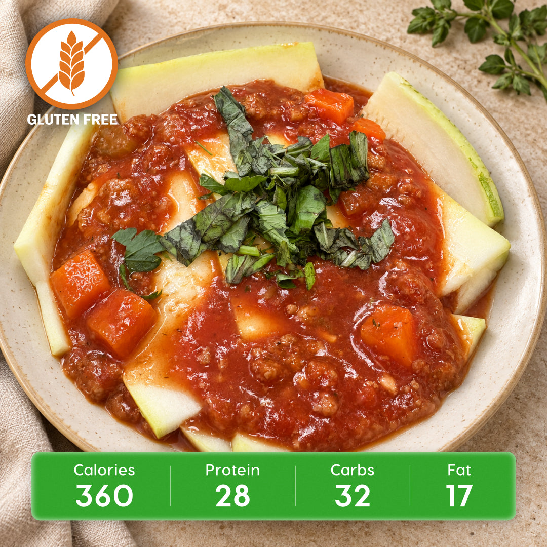 Zesty Lean Turkey Zucchini Lasagna Soup (28oz for 2)